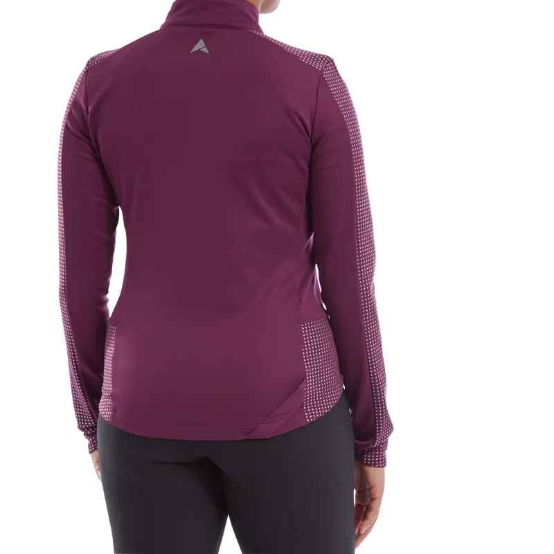 Altura Nightvision Women's Long Sleeve Jersey in Dark Pink-1