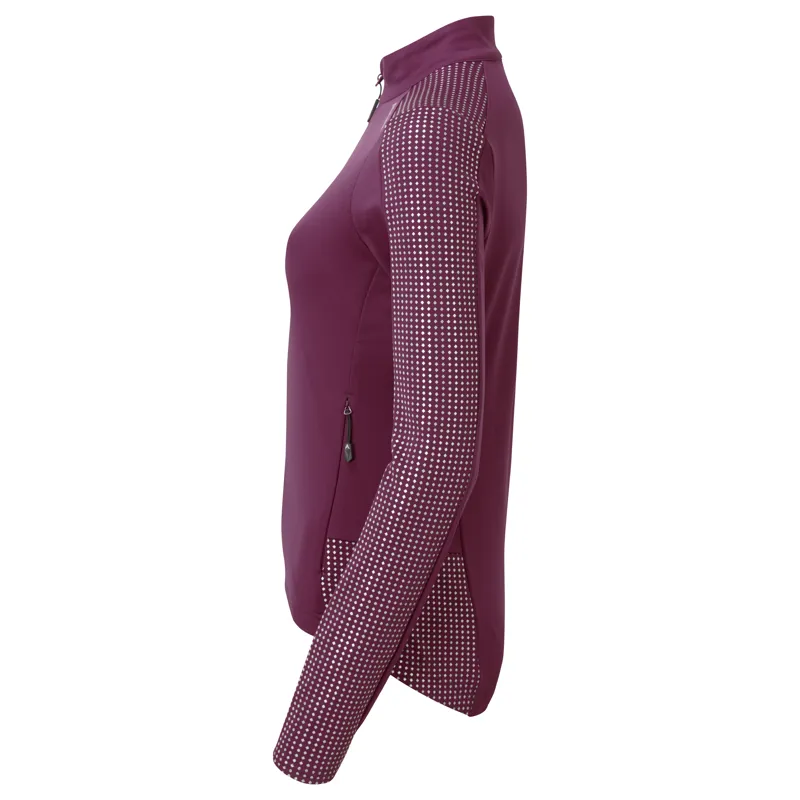 Altura Nightvision Women's Long Sleeve Jersey in Dark Pink-3