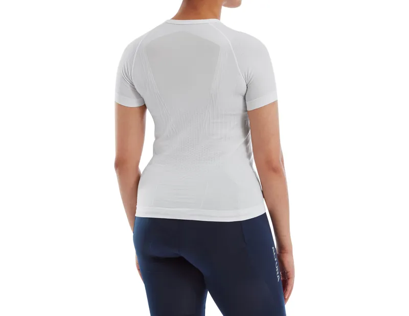 Altura Tempo Seamless Short Sleeve Baselayer in White-5