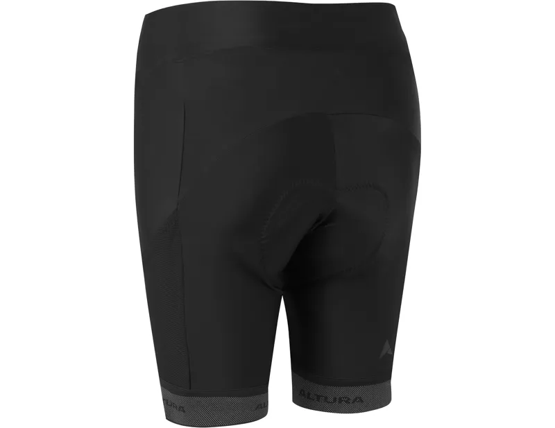 Altura Progel Plus Women's Cargo Cycling Waist Shorts in Black-1