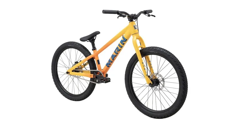 Marin Alcatraz Dirt Jump 24 inch wheel Hardtail Mountain Bike 2026 in Yellow-1