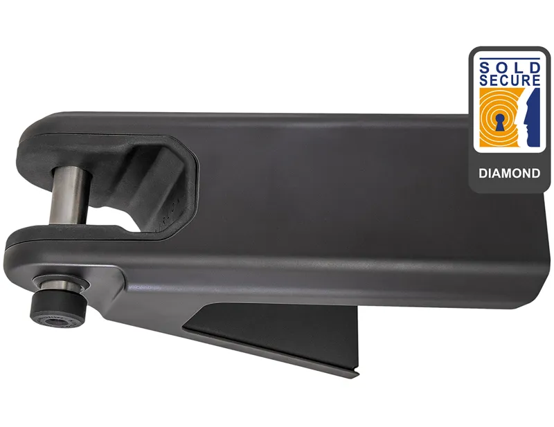 Hiplok Airlok Wall Mounted Lock/Hanger in Black-1