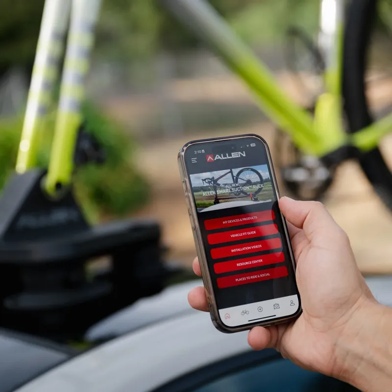 Allen Smart Suction:GO Compact 1-Bike Rack-11