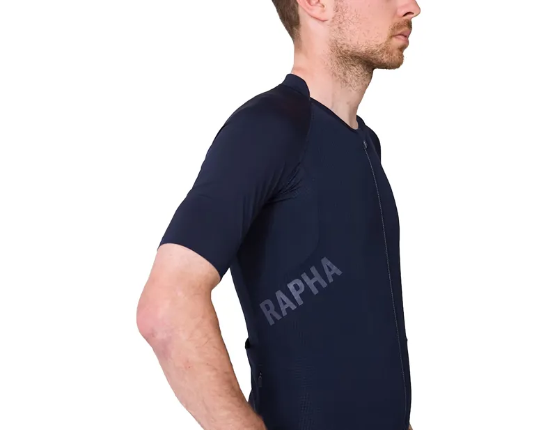 Rapha Pro Team Lightweight Short Sleeve Jersey in Dark Navy/Dark Grey-2