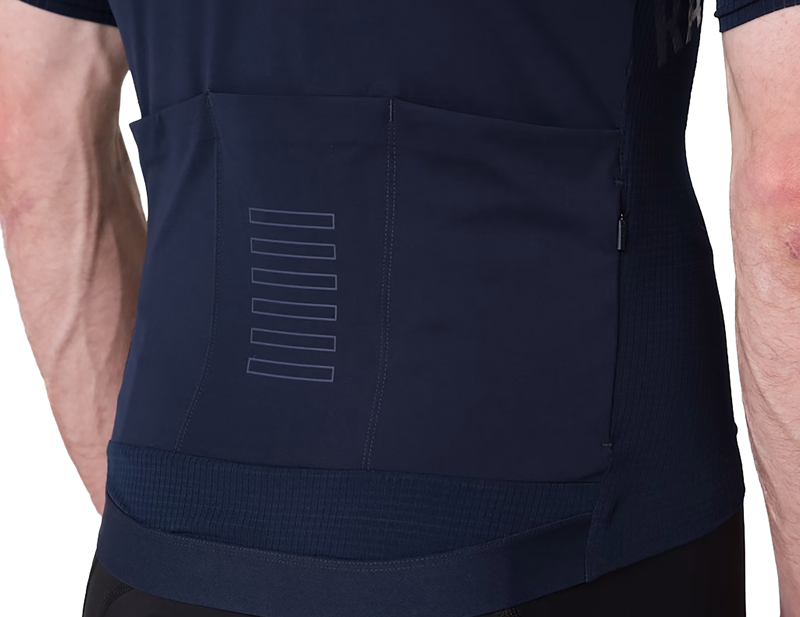 Rapha Pro Team Lightweight Short Sleeve Jersey in Dark Navy/Dark Grey-3