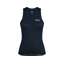 Rapha Women's Half Zip Tank Top in Dark Navy/White