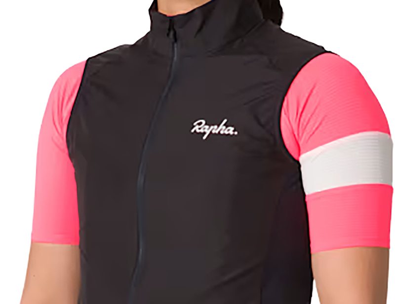 Rapha Women's Core Gilet in Black/White-3