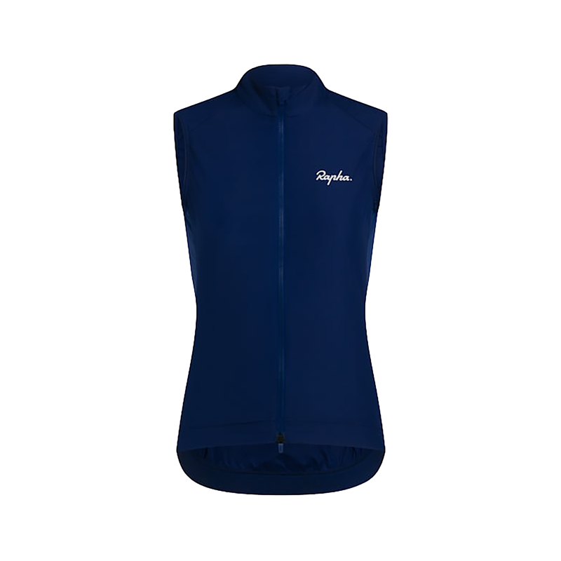Balfes Bikes Rapha Women's Core Gilet in Navy/White | Free postage over £30, £10 off first order, price match & 0% finance.