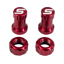 Stans Tubeless Valve Colour Kit in Red