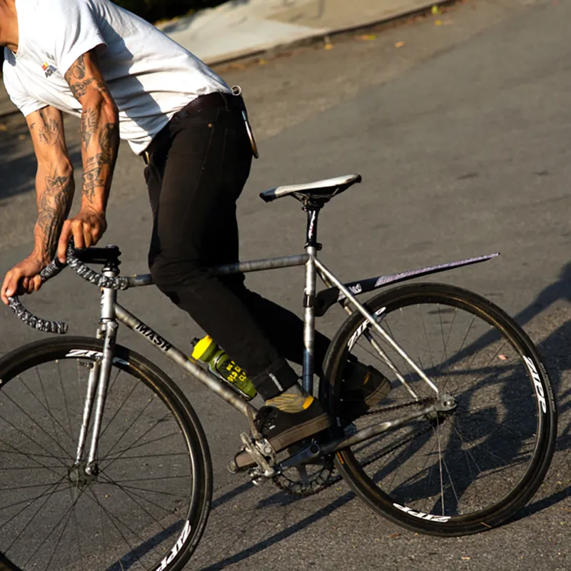 Ass Savers Fendor Bendor Regular Mudguard in Grey/Reflective-1