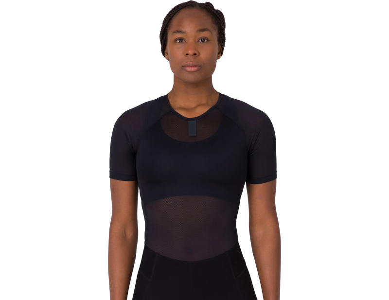 Rapha Women's Short Sleeve Lightweight Base Layer in Black-2