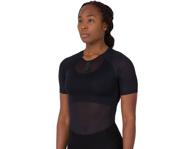 Rapha Women's Short Sleeve Lightweight Base Layer in Black-3