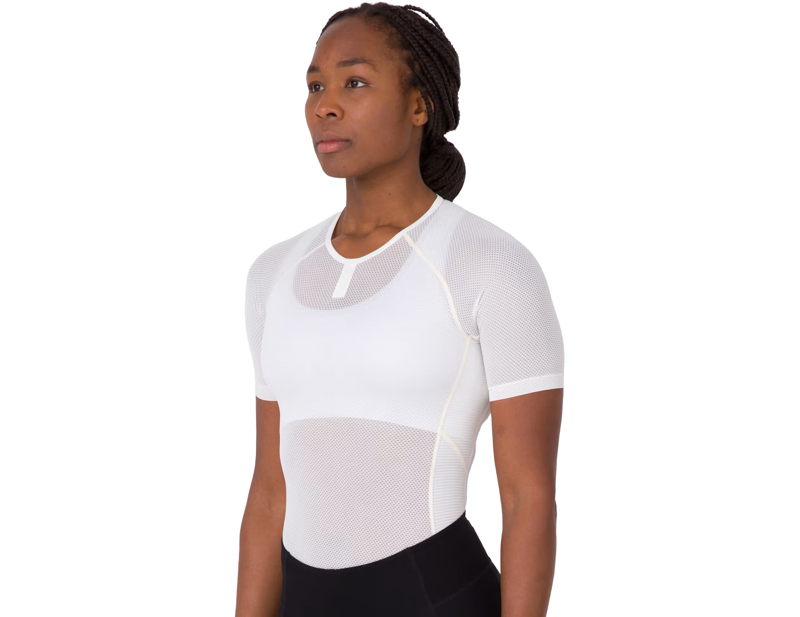 Rapha Women's Short Sleeve Lightweight Base Layer in White-3