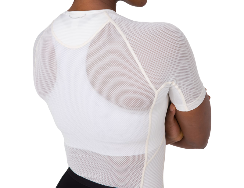 Rapha Women's Short Sleeve Lightweight Base Layer in White-5
