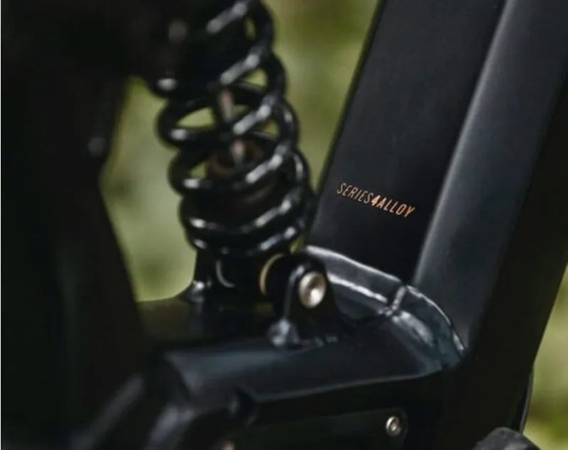 Marin Alpine Trail E1 Bosch Electric Full Suspension Mountain Bike 2026 in Red/Gloss Black-4