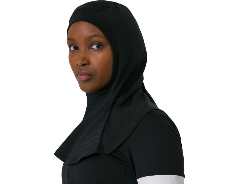 Rapha Women's Cycling Hijab in Black/White-2