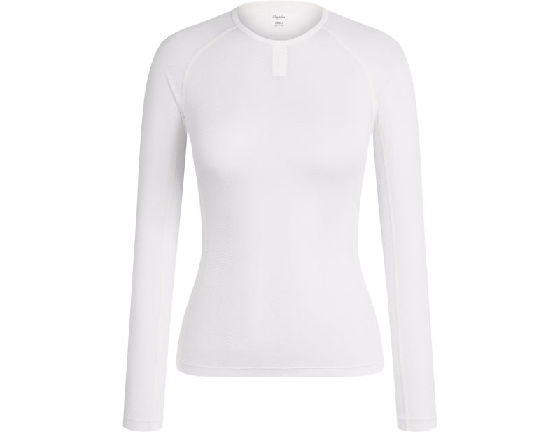 Rapha Women's Long Sleeve Lightweight Base in White