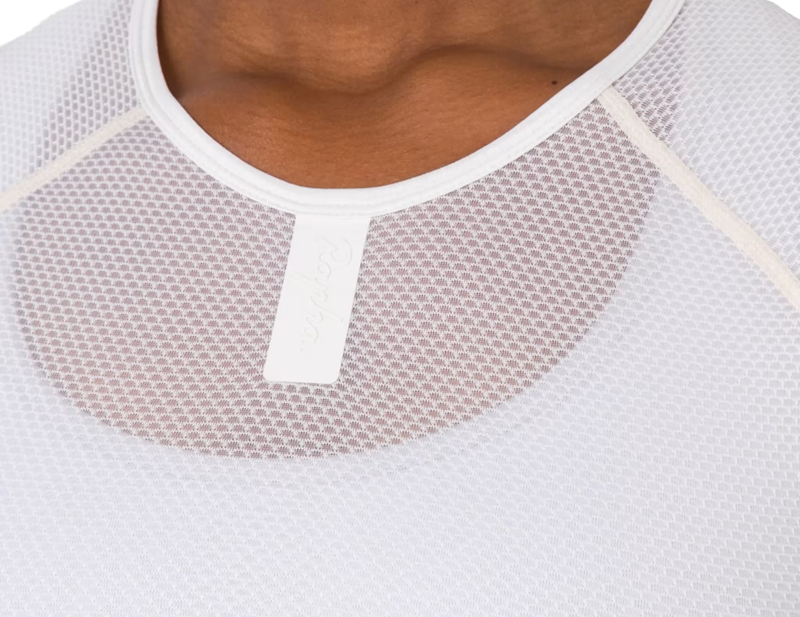 Rapha Women's Long Sleeve Lightweight Base in White-4