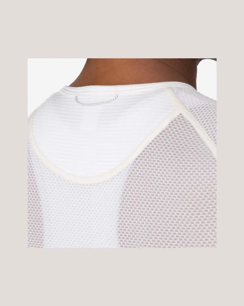 Rapha Women's Lightweight Long Sleeve Base Layer in White/White-5