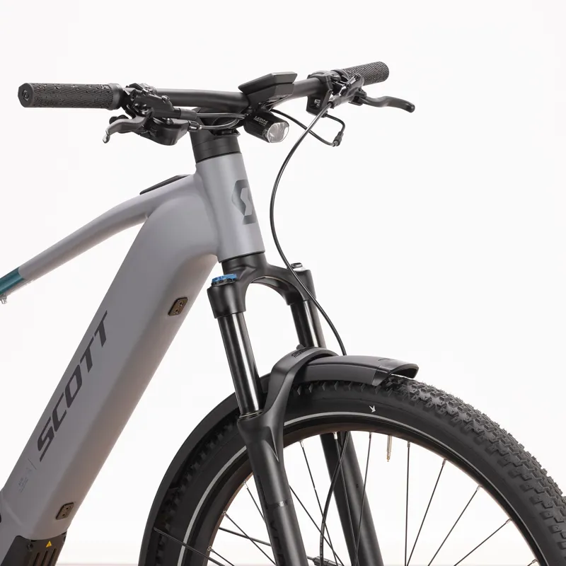 Scott Axis 10 Electric Hybrid Bike 2026 in Bird Grey-3