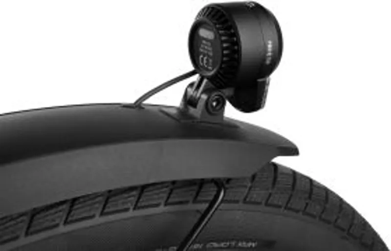 ACID Longtail Front Light Bracket Mudguard in Black-2