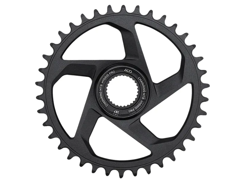 Acid Hybrid Pro HPA 38T Chainring in Black-1