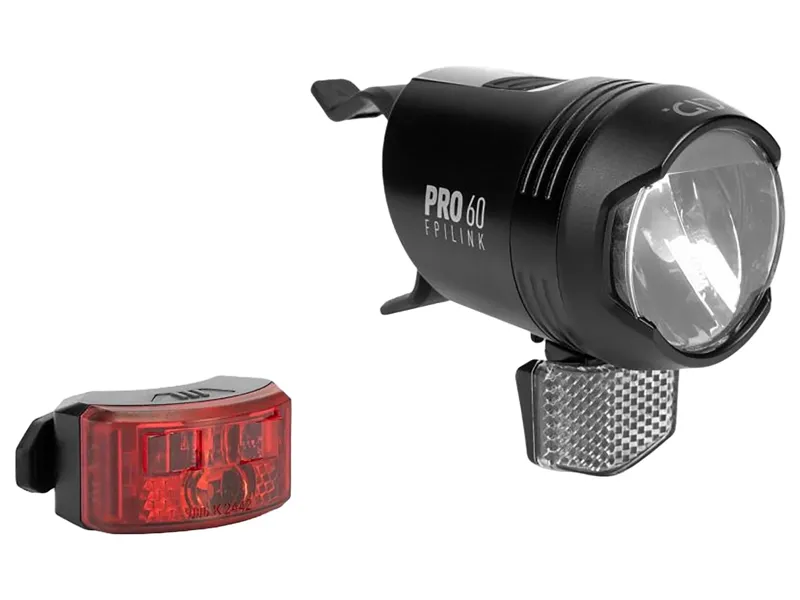 Balfes Bikes Acid Light Set Pro 60 Fpilink in Black | Free postage over £30, £10 off first order, price match & 0% finance.