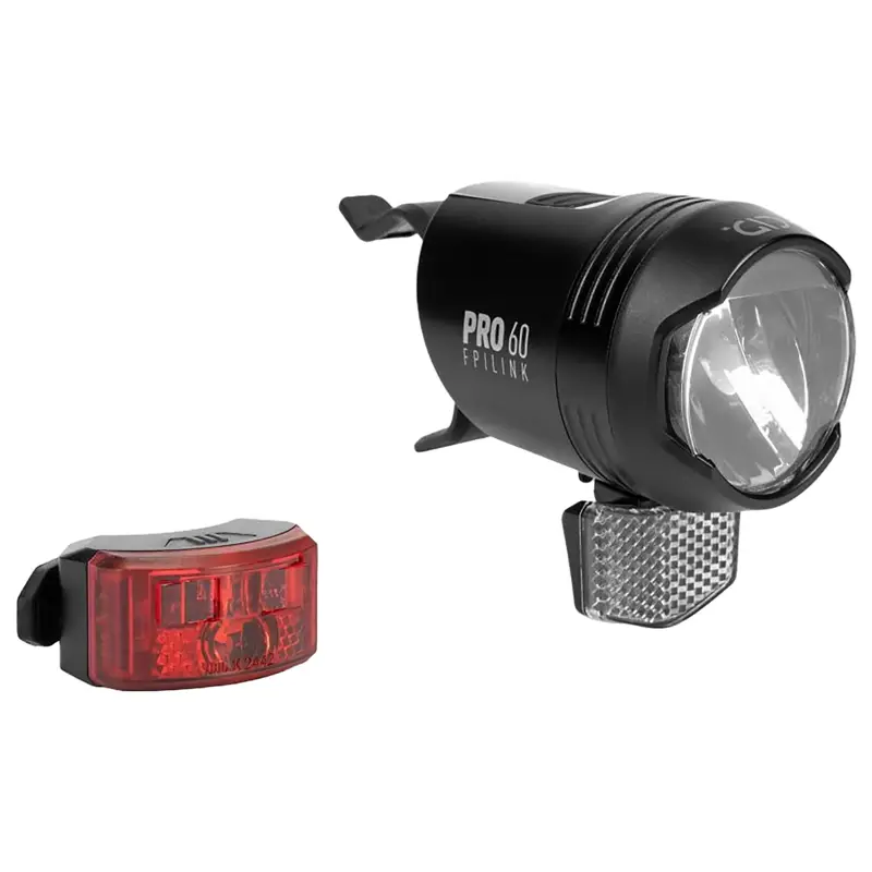 Balfes Bikes Acid Light Set Pro 60 Fpilink in Black | Free postage over £30, £10 off first order, price match & 0% finance.
