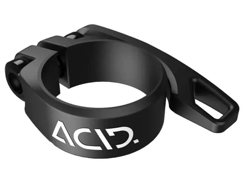 Acid Seatclamp with Integrated Tool in Black