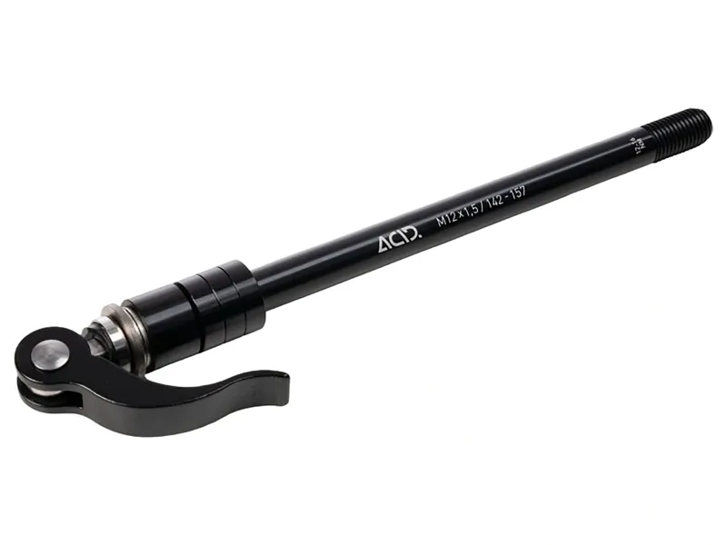 Balfes Bikes Acid Thru Axle M12x1.5 142-157mm For Bike Trailer in Black | Free postage over £30, £10 off first order, price match & 0% finance.