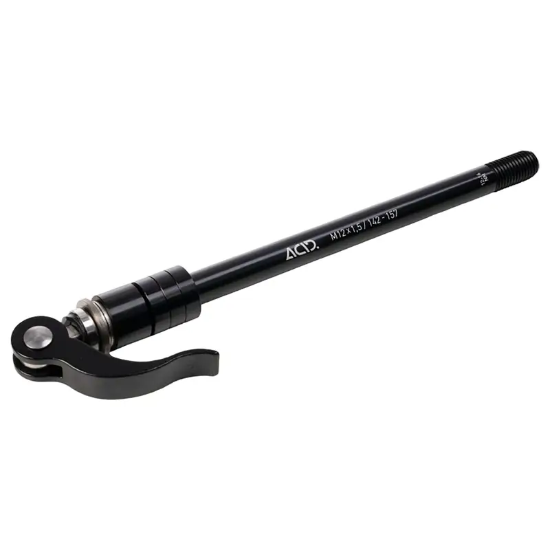 Balfes Bikes Acid Thru Axle M12x1.5 142-157mm For Bike Trailer in Black | Free postage over £30, £10 off first order, price match & 0% finance.