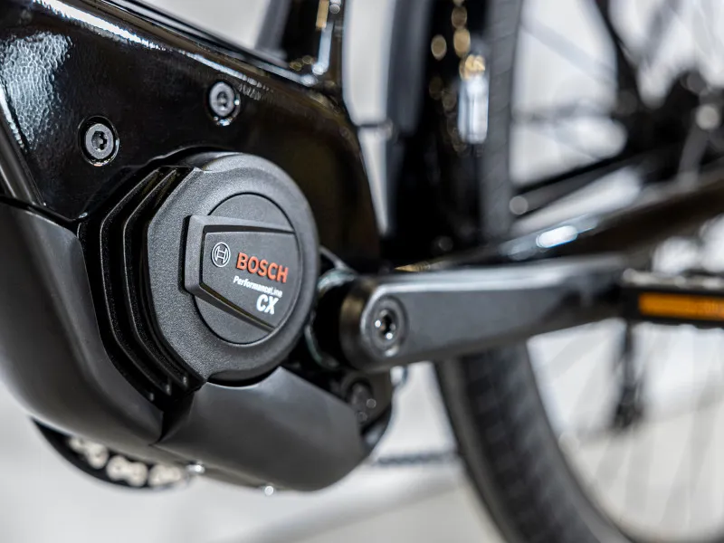 Trek Allant+ 5 Stagger 400Wh Electric Hybrid Bike 2024 in Black-2