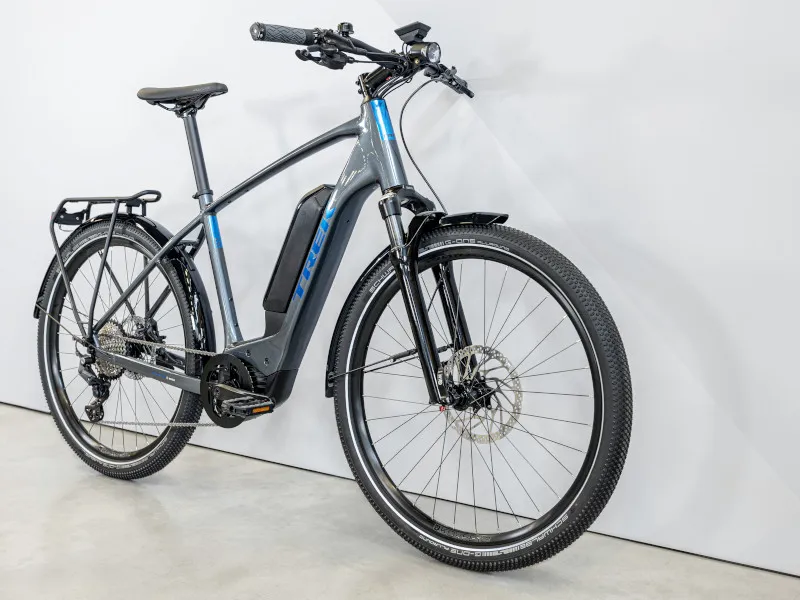 Trek Allant+ 6 545Wh Electric Hybrid Bike 2024 in Galactic Grey-10
