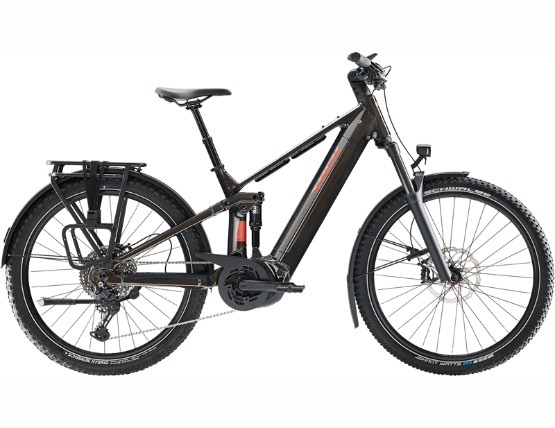 Trek Allant+ FS 6 R10 Electric Hybrid Bike 2027 in Olive Brown Metallic