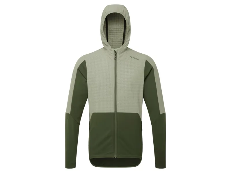 Balfes Bikes Altura Esker Cave Men's Trail Hoodie in Stone/Olive | Free postage over £30, £10 off first order, price match & 0% finance.