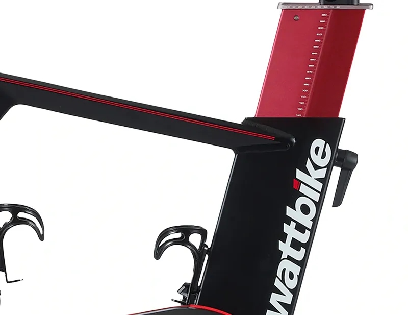 Wattbike Atom25 Smart Indoor Exercise Bike in Black / Red-3