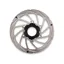 Aztec Fixed Stainless Steel Centre-Lock Disc Rotor 140mm in Silver