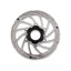 Aztec Fixed Stainless Steel Centre-Lock Disc Rotor 180mm in Silver