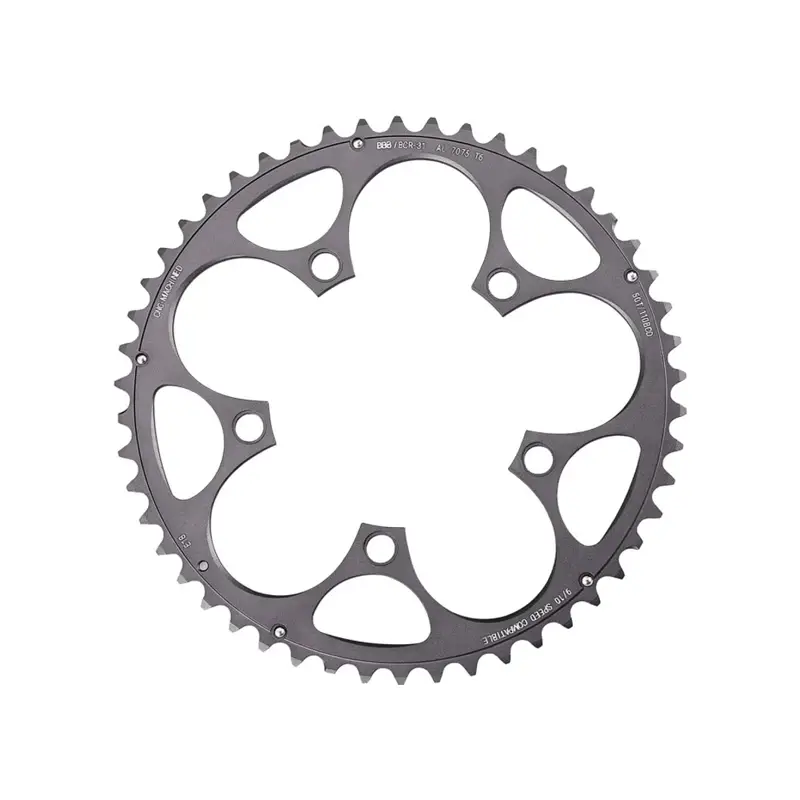 Balfes Bikes Bbb BBB CompactGear 110BCD 50T Chainring in Silver | Free postage over £30, £10 off first order, price match & 0% finance.
