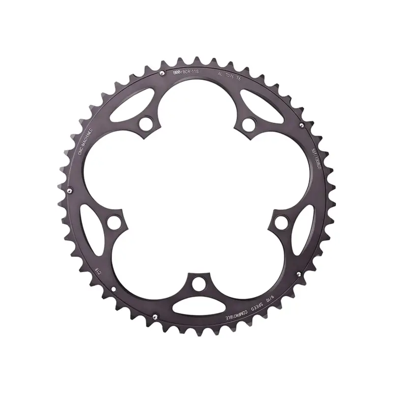 Balfes Bikes Bbb BBB RoadGear BCR-11S 7075 T6 50T Aluminium Chainring in Silver | Free postage over £30, £10 off first order, price match & 0% finance.