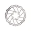 Box BMX Three BMX Brake Rotor 140mm in Silver