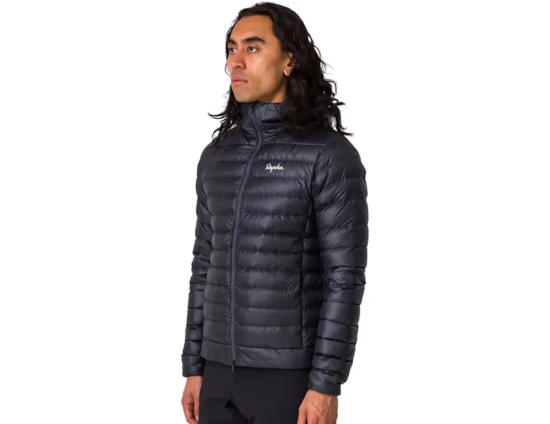 Rapha Explore Down Jacket in Black/Dark Navy-2