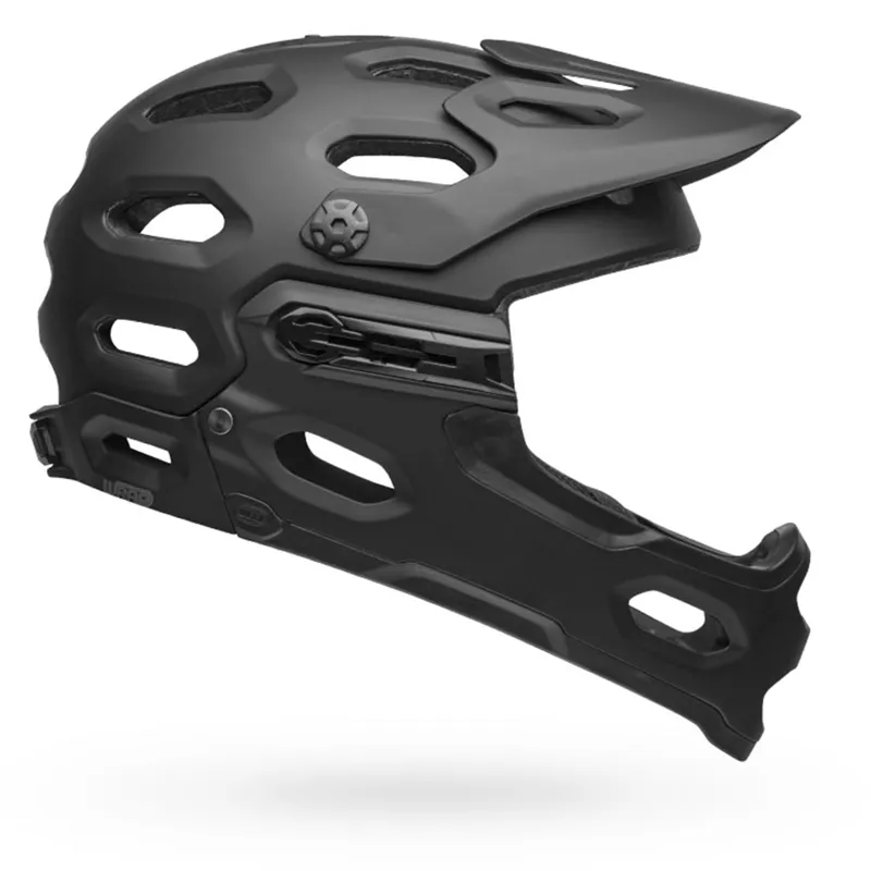 Bell Super 3R MIPS Full Face Mountain Bike Helmet in Matte Black-3
