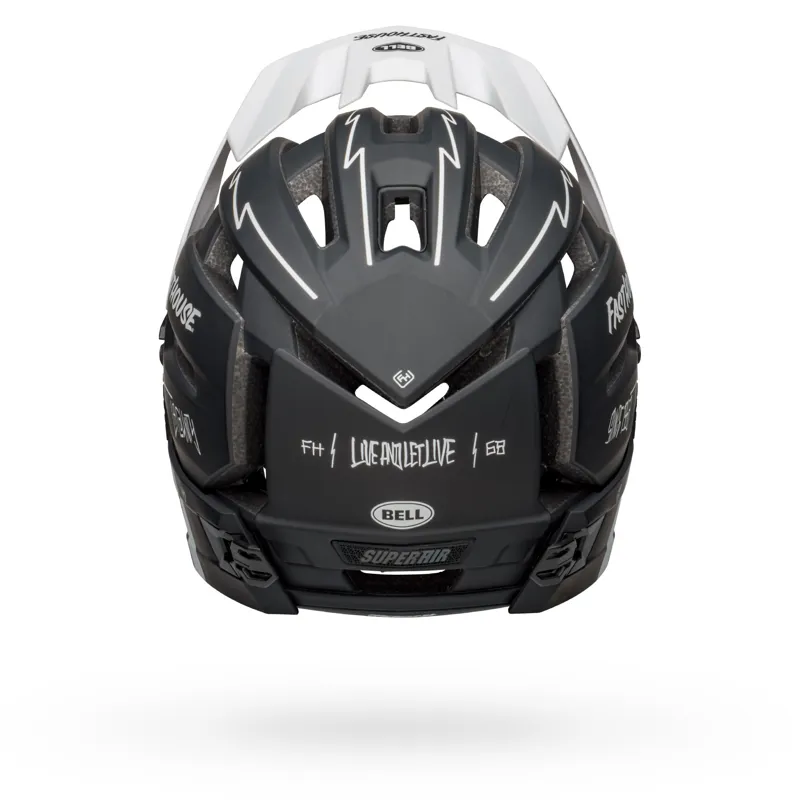 Bell Super Air R MIPS Mountain Bike Full Face Helmet in Black/White-6