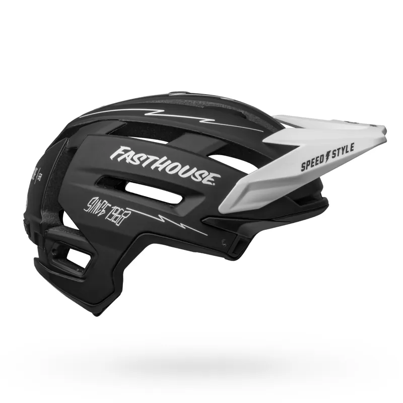 Bell Super Air R MIPS Mountain Bike Full Face Helmet in Black/White-5