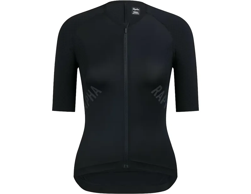 Rapha Women's Pro Team Aero Short Sleeve Jersey in Black/Grey