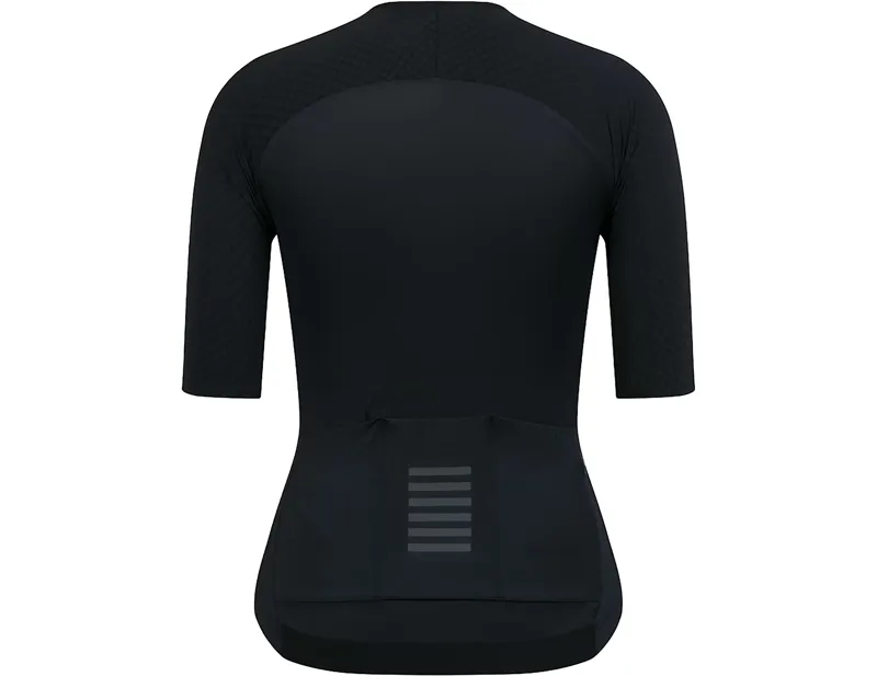 Rapha Women's Pro Team Aero Short Sleeve Jersey in Black/Grey-1