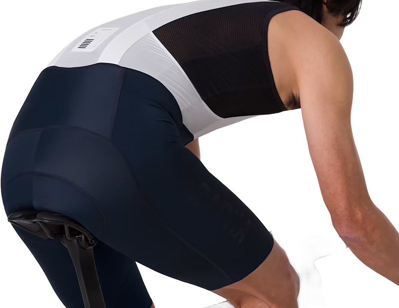 Rapha Pro Team Bib Shorts III Regular in Carbon/White-4