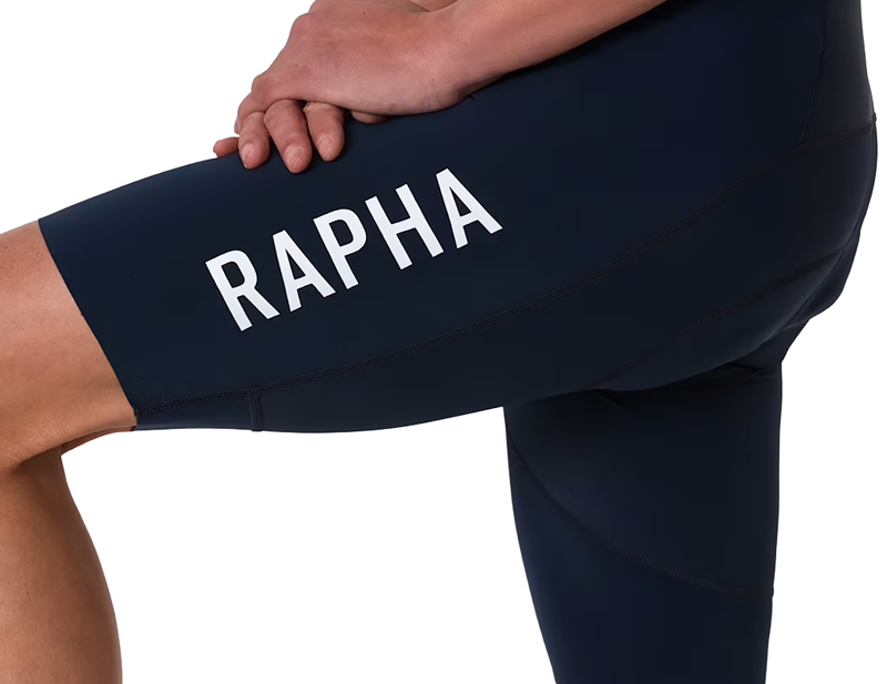 Rapha Pro Team Bib Shorts III Regular in Carbon/White-5