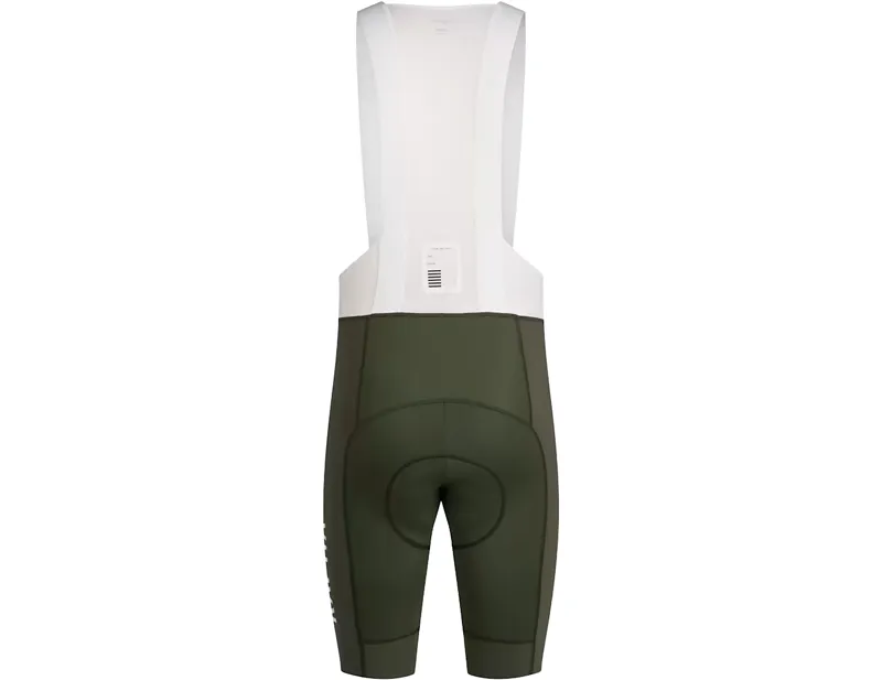 Rapha Pro Team Bib Shorts III Regular in Dark Green/White-1